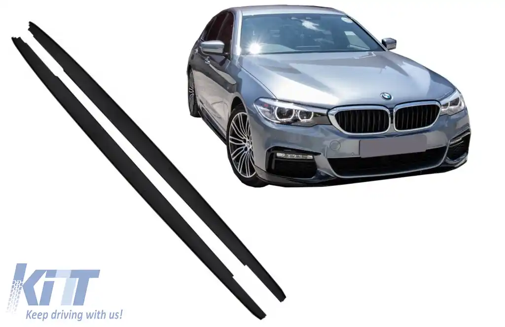image-16-Extensii Praguri Laterale compatibil cu BMW Seria 5 G30 G31 (2017+) M Design Negru Lucios