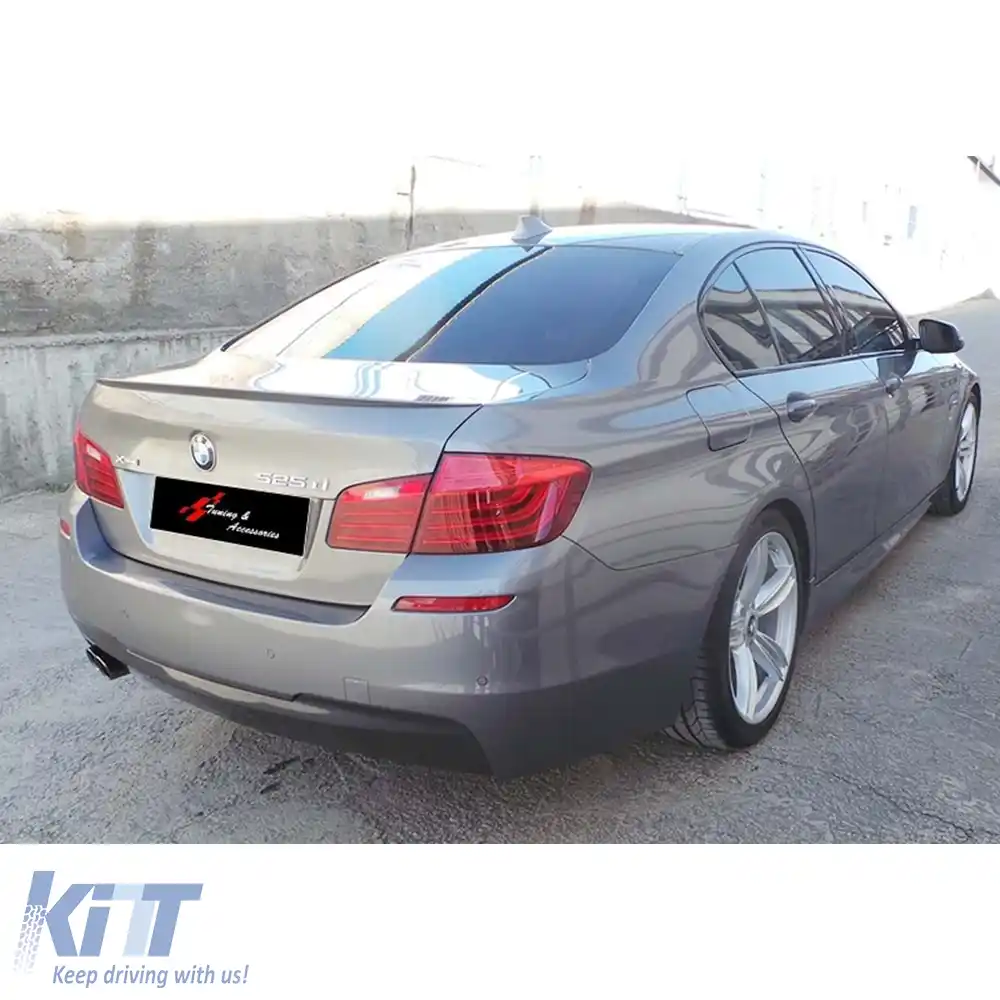 image-64-F10 M Sport / Technic Spoiler Spate pentru Portbagaj Suprafață Brută ABS / 2010-2017