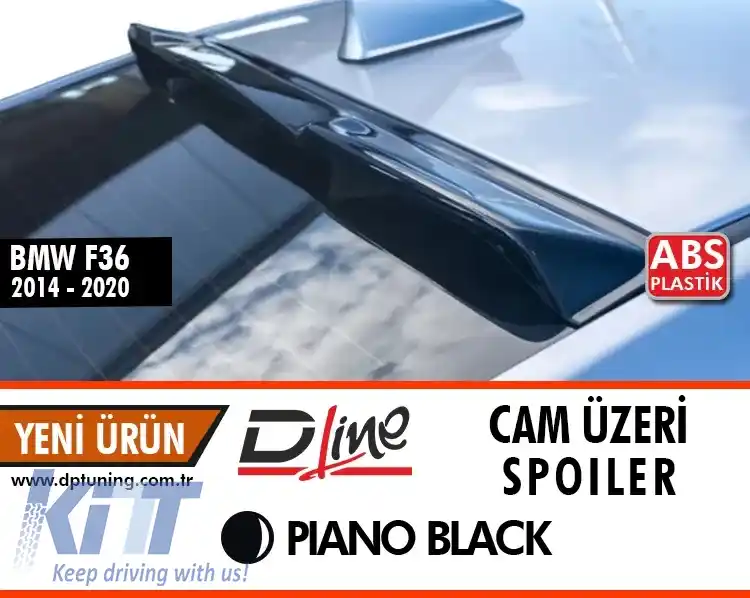 image-18-F36 Spoiler Acoperiș Negru Pian ABS / 2014-2020
