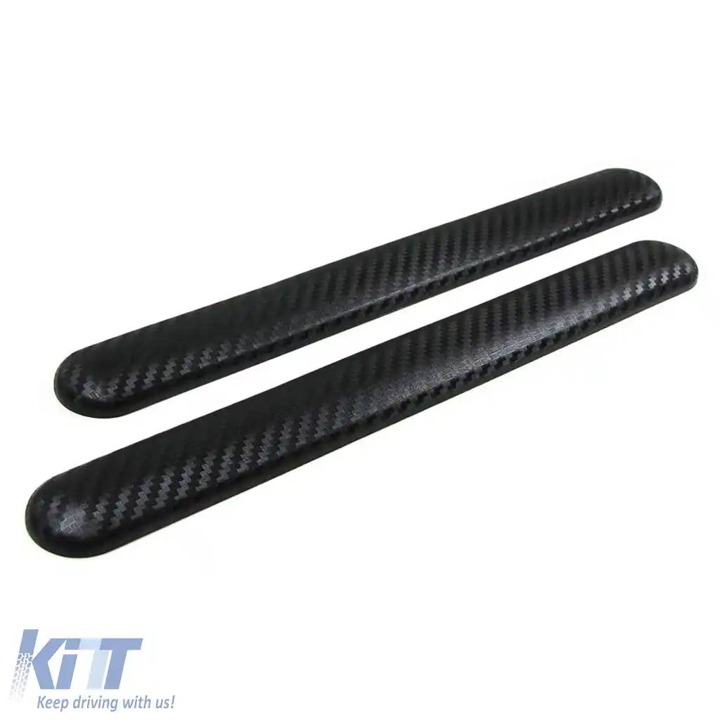 Fâșie de protecție pentru bumper flexibilă autoadezivă universală 306x35mm carbon-image-6194937