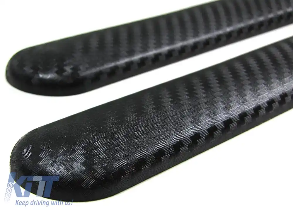 Fâșie de protecție pentru bumper flexibilă autoadezivă universală 306x35mm carbon-image-6194940