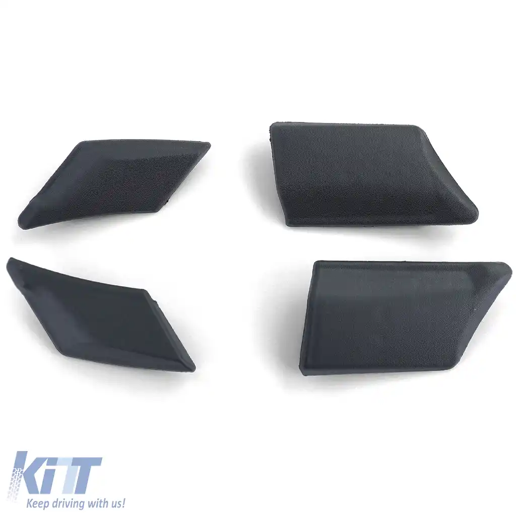 Fâșii decorative, mânere de uși, benzi de protecție, set de 8 piese + cleme, potrivite pentru VW Golf 3 91-97 cu 4 uși-image-6205187