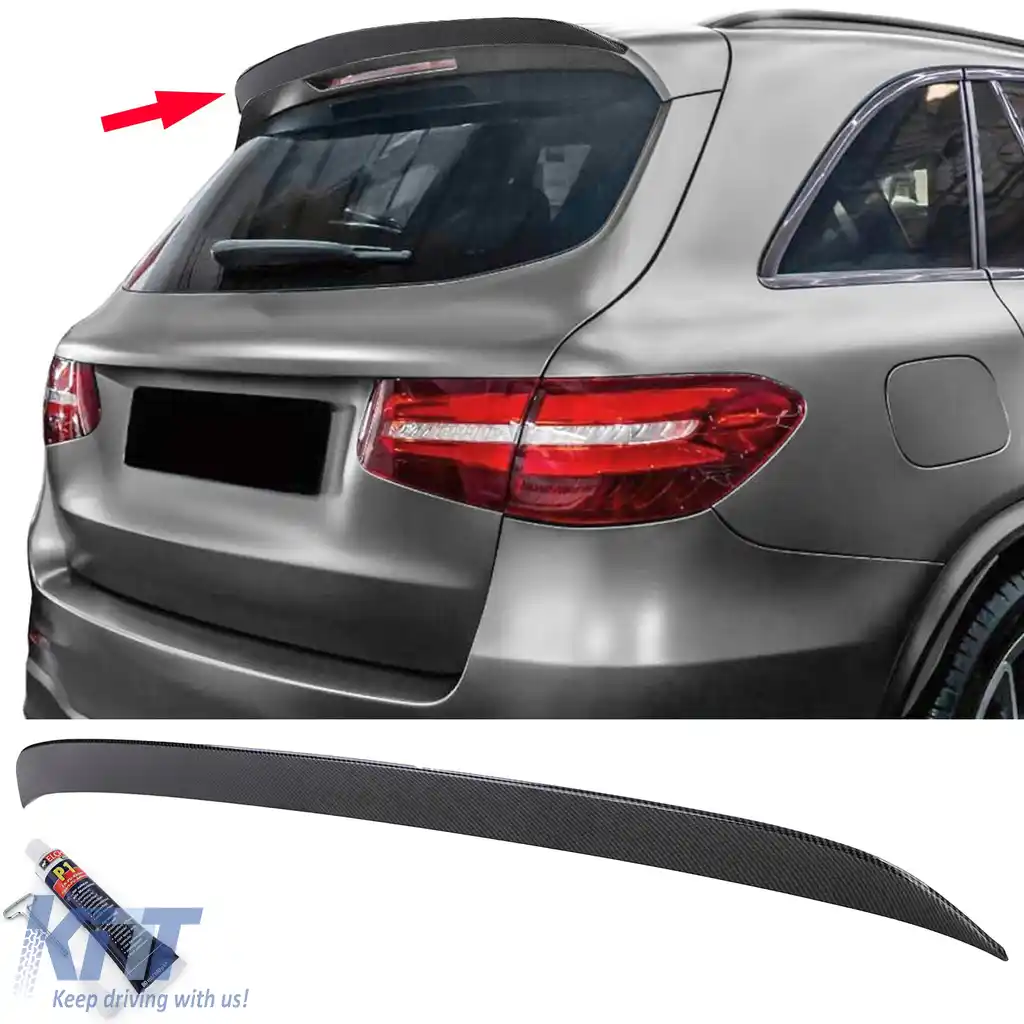 Fald de spoiler spate din carbon pentru Mercedes GLC X253 SUV 2015-2022
