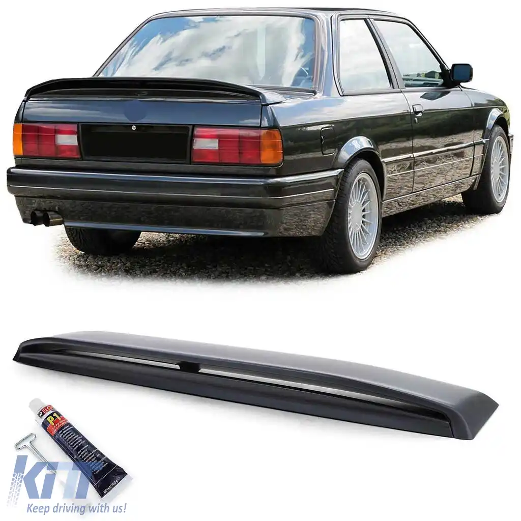 Fald de spoiler spate Sport 2 cu ABE potrivit pentru BMW Seria 3 E30 Sedan Cabriolet 82-93