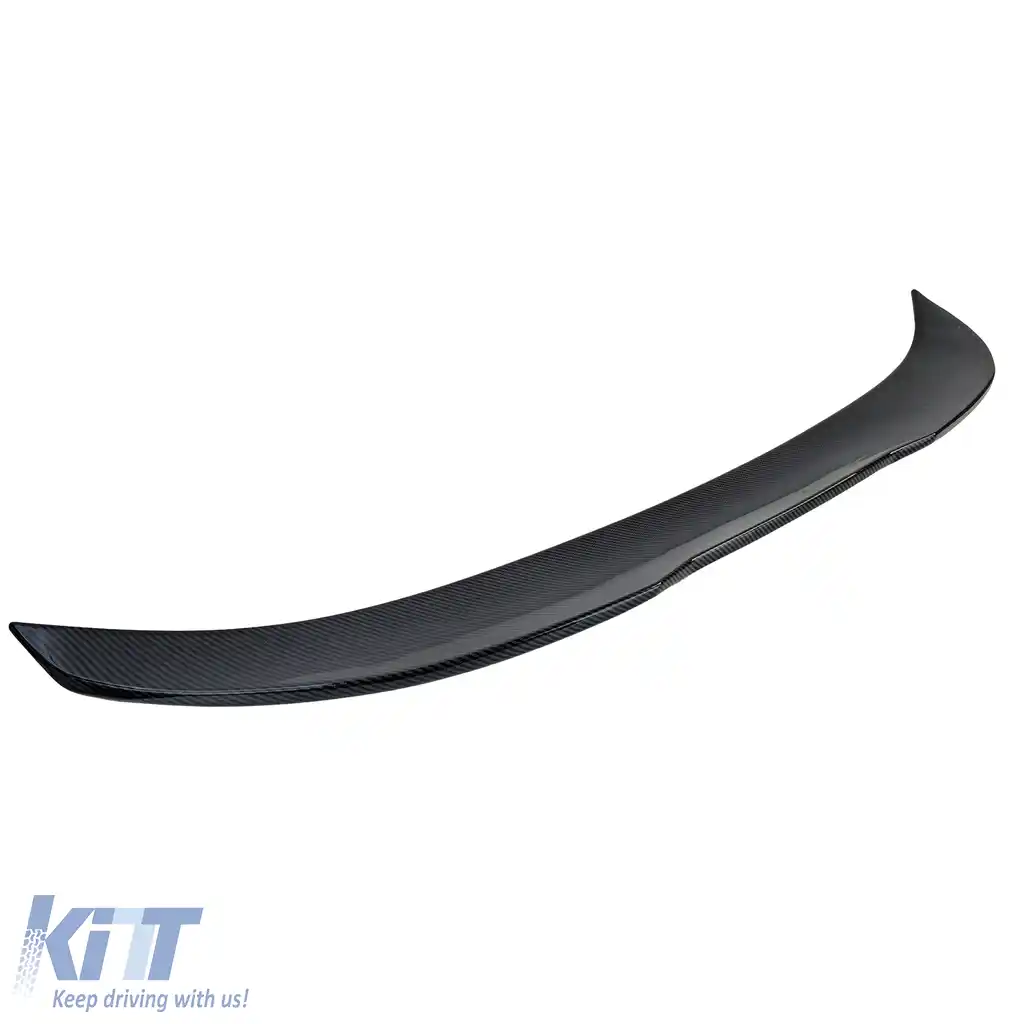 Fald de spoiler spate tip ducktail cu aspect din carbon, potrivit pentru sedanul BMW Seria 5 F10 09-17-image-6200670