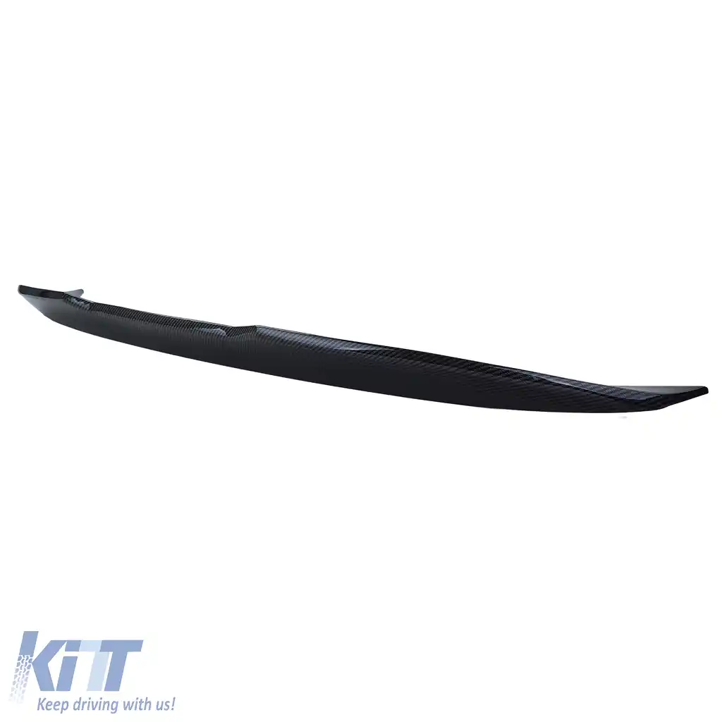 Fald de spoiler spate tip ducktail cu aspect din carbon, potrivit pentru sedanul BMW Seria 5 F10 09-17-image-6200672