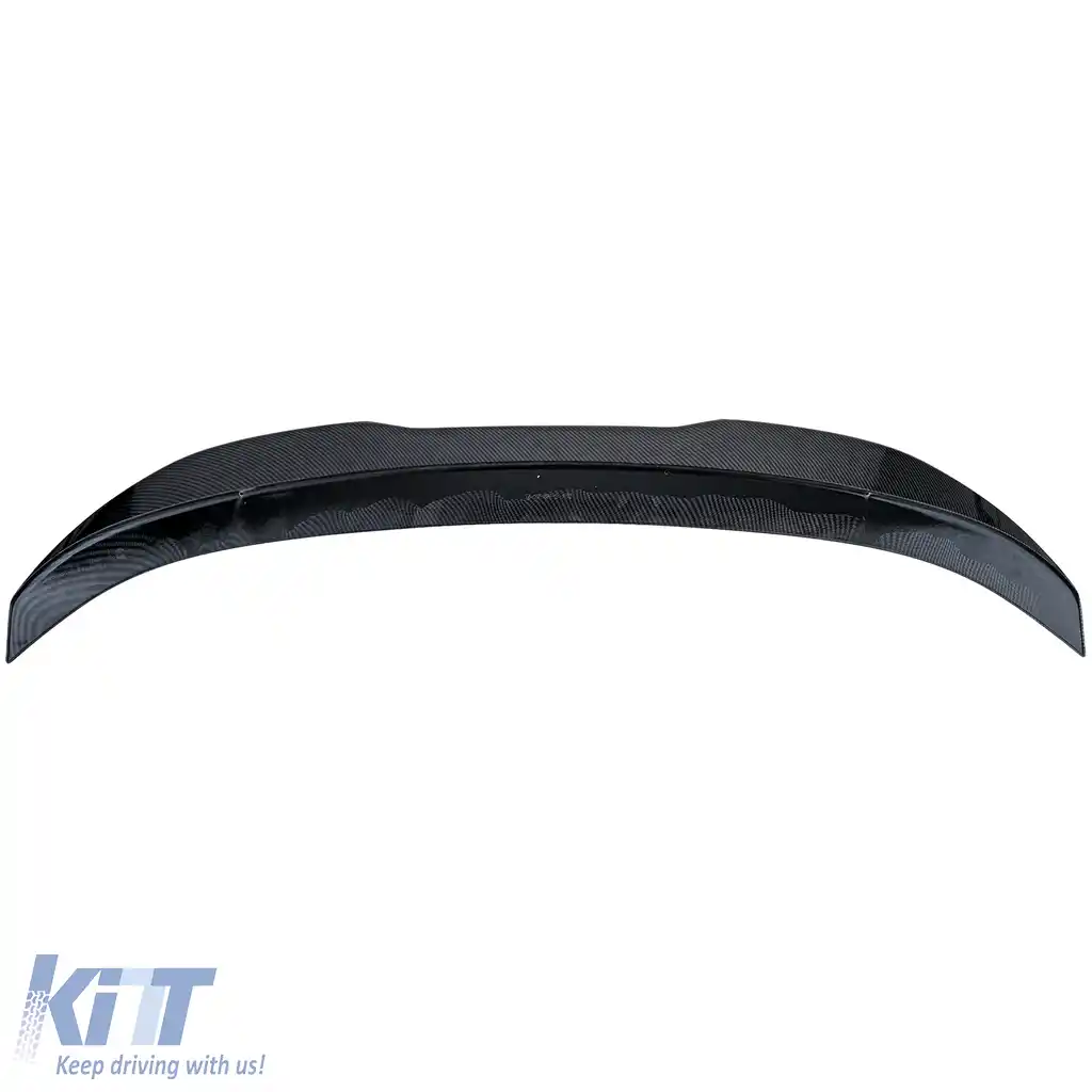 Fald de spoiler spate tip ducktail cu aspect din carbon, potrivit pentru sedanul BMW Seria 5 F10 09-17-image-6200676