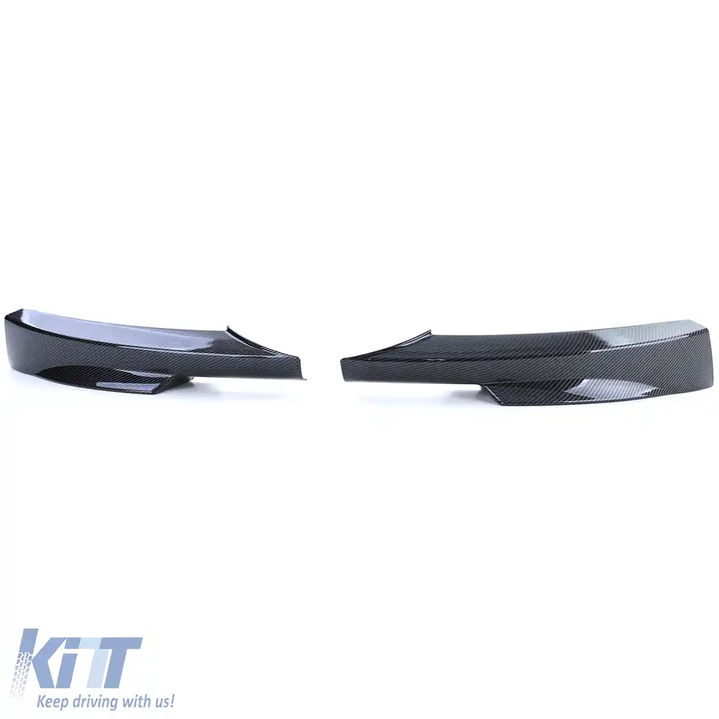 Falduri colțuri spoiler frontal aspect carbon potrivite pentru BMW Seria 3 E90 E91 08-12-image-6201709