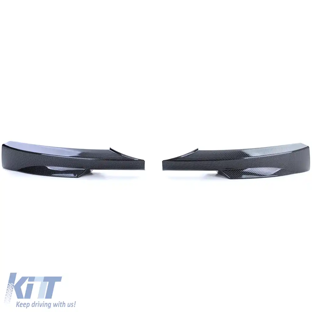 Falduri colțuri spoiler frontal aspect carbon potrivite pentru BMW Seria 3 E90 E91 08-12-image-6201713