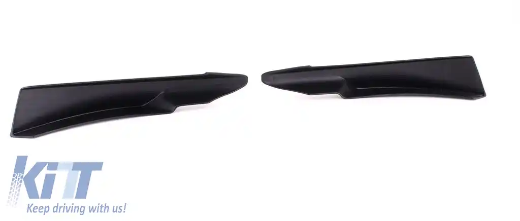 Falduri spoiler frontal splitter negru mat potrivit pentru 3 Seria BMW E90 E91 08-12-image-6192064