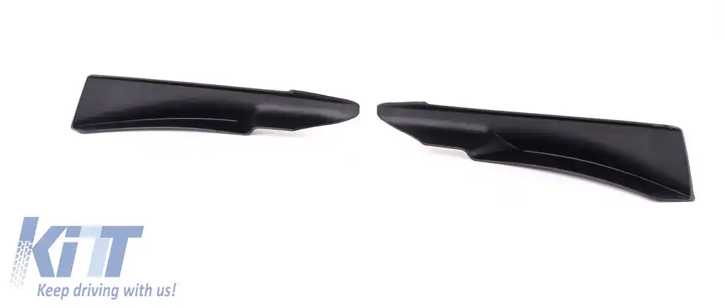 Falduri spoiler frontal splitter negru mat potrivit pentru 3 Seria BMW E90 E91 08-12-image-6192065