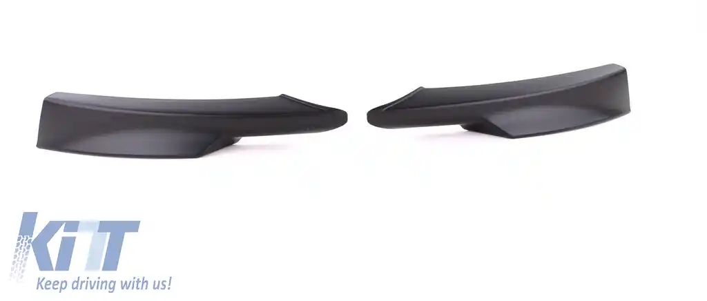 Falduri spoiler frontal splitter negru mat potrivit pentru 3 Seria BMW E90 E91 08-12-image-6192069