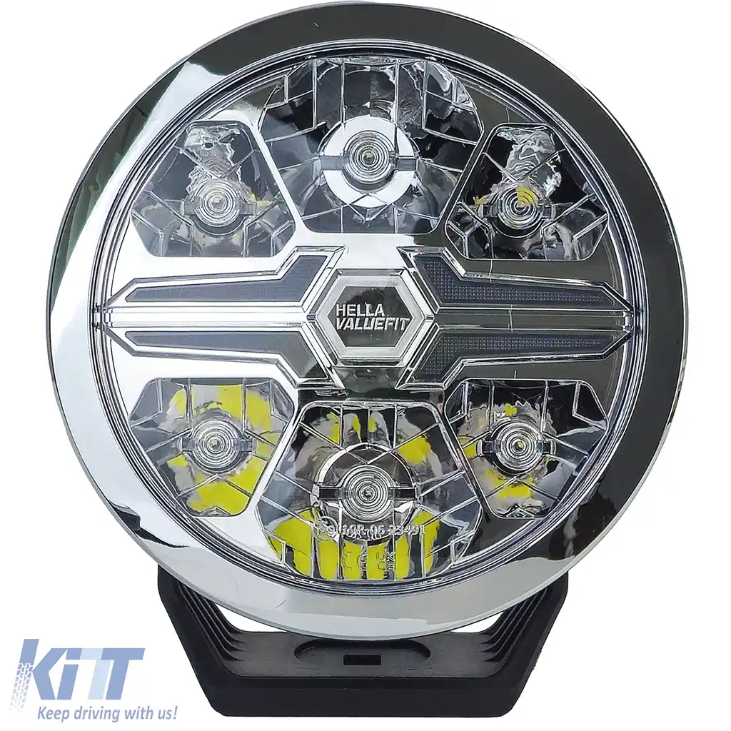 Far auxiliar cu LED de fază lungă HELLAVALUEFIT Chrome Blade 7