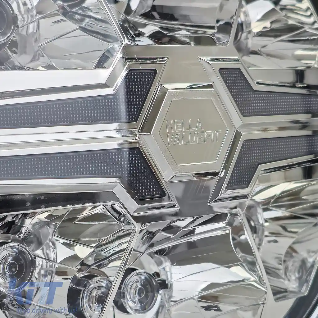 Far auxiliar cu LED de fază lungă HELLAVALUEFIT Chrome Blade 7