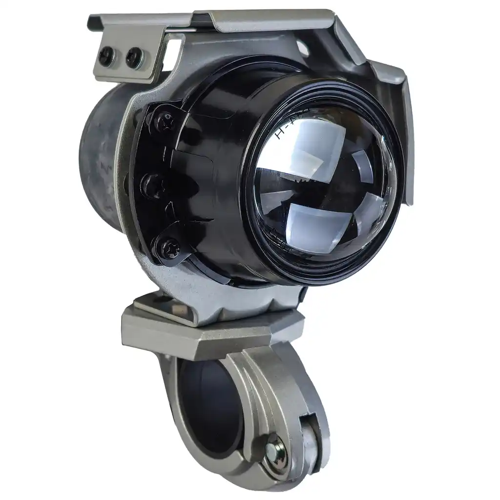 Far auxiliar proiectoare H1 universal pentru motocicletă, fază lungă, stânga