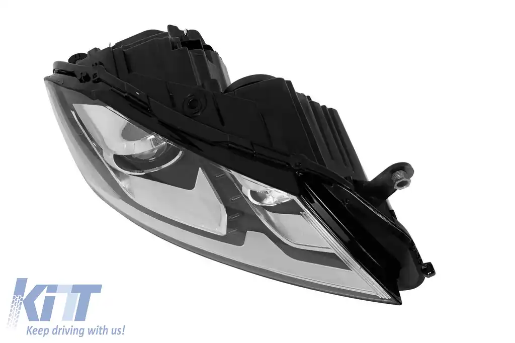 Far dreapta Xenon adaptiv, potrivit pentru Volkswagen Passat B7 sedan, break 2010-2014 cu bază crom/neagră-image-6256838