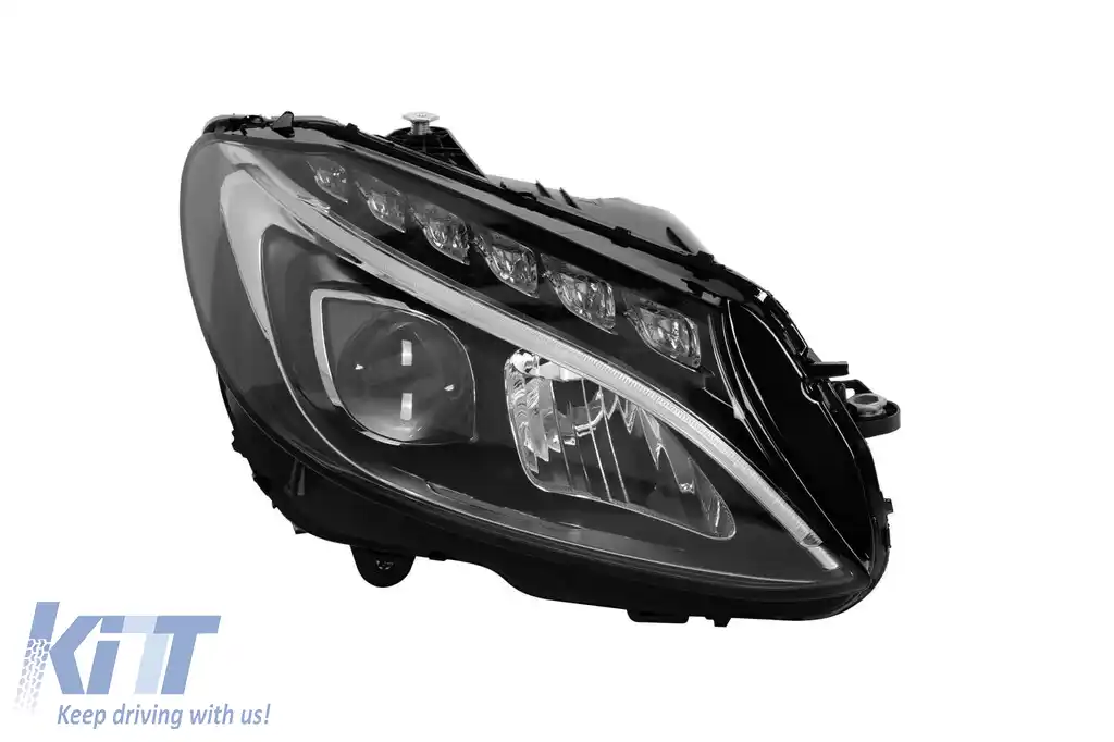 Far drept LED static potrivit pentru Mercedes C-class W205 sedan, S205 break 2014-2018