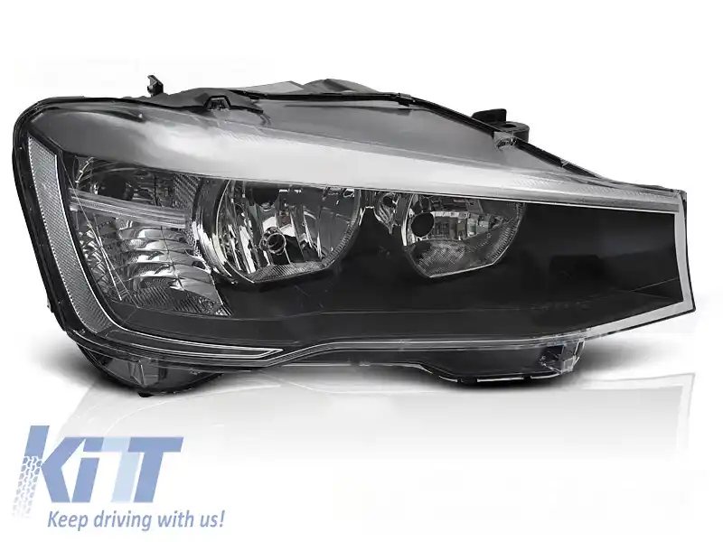 image-77-Far drept reflector potrivit pentru BMW X3 F25 LCI 2014-2017 cu bază neagră
