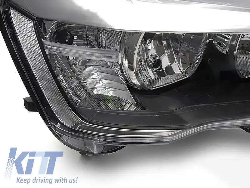 Far drept reflector potrivit pentru BMW X3 F25 LCI 2014-2017 cu bază neagră-image-6145363
