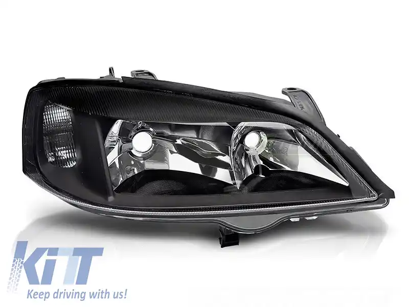 Far drept reflector potrivit pentru Opel Astra G 1997-2004 cu bază neagră