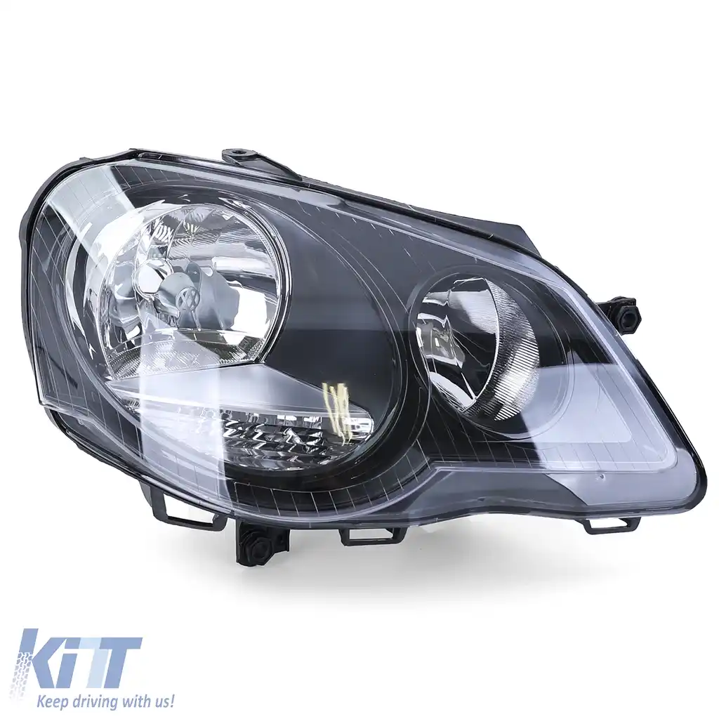 Far GTI Cup Negru Dreapta potrivit pentru VW Polo 9N3 2005-2009