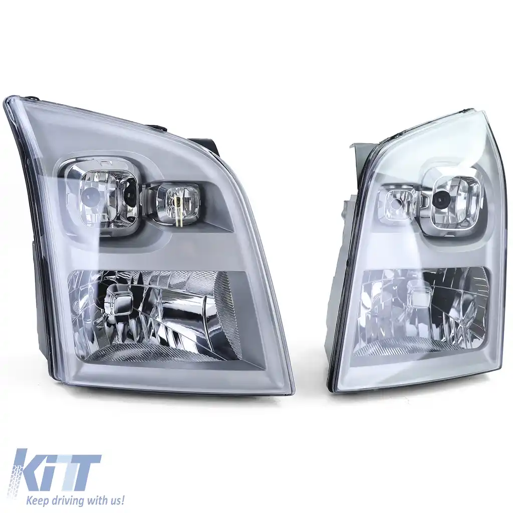 Far H4 cu motor de ajustare pereche stânga dreapta, potrivit pentru Ford Transit 06-14-image-6190633