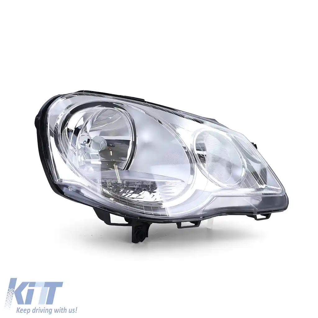 Far H7 H1 cu motor LWR dreapta, potrivit pentru VW Polo 9N3 2005-2009-image-6211302