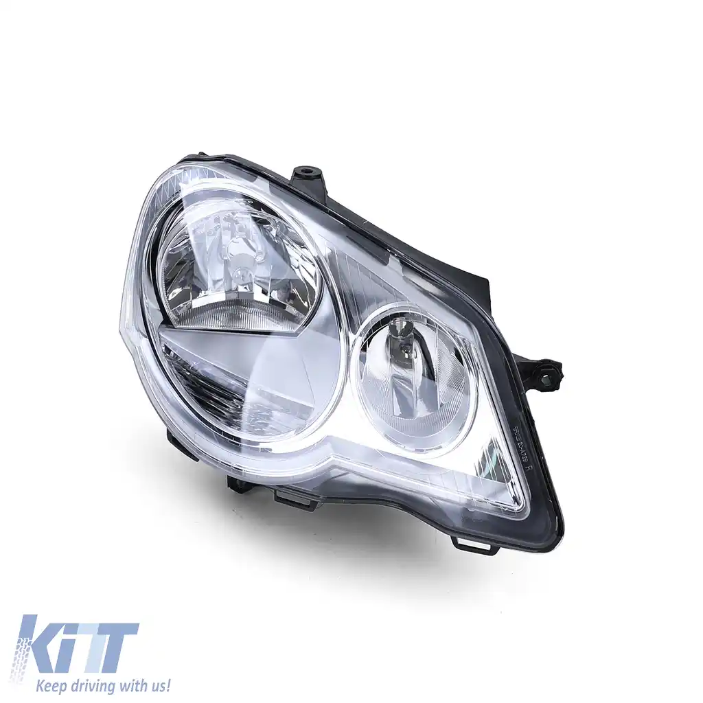 Far H7 H1 cu motor LWR dreapta, potrivit pentru VW Polo 9N3 2005-2009-image-6211303