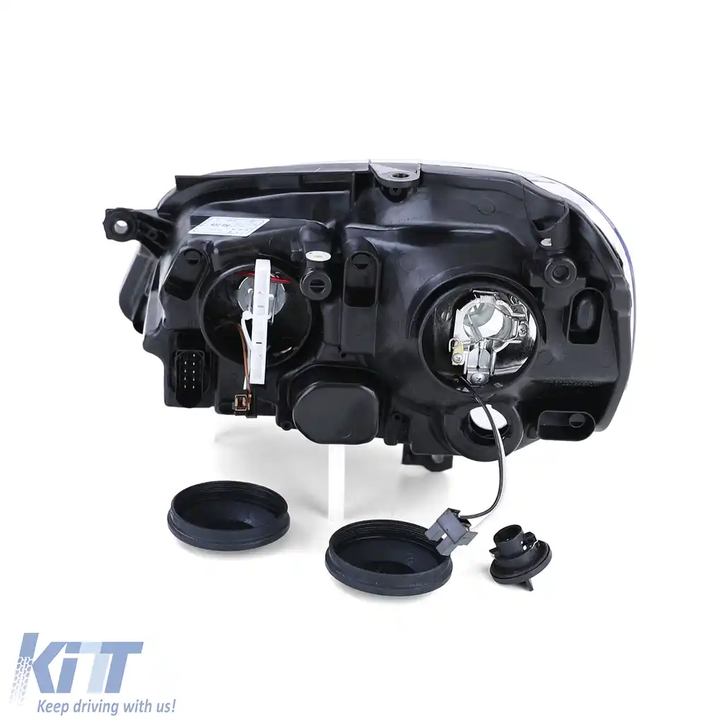 Far H7 H1 cu motor LWR dreapta, potrivit pentru VW Polo 9N3 2005-2009-image-6211305
