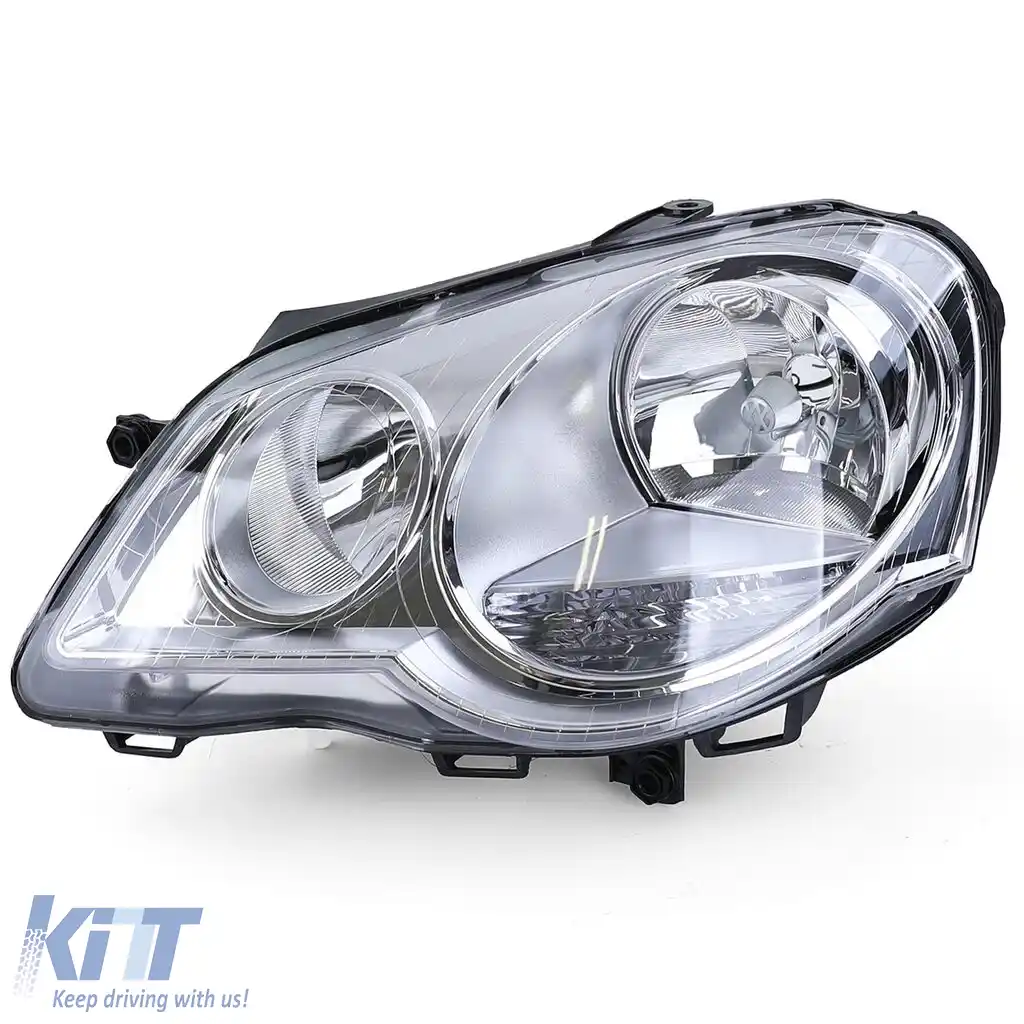 Far H7 H1 cu motor LWR stânga, potrivit pentru VW Polo 9N3 2005/20-09