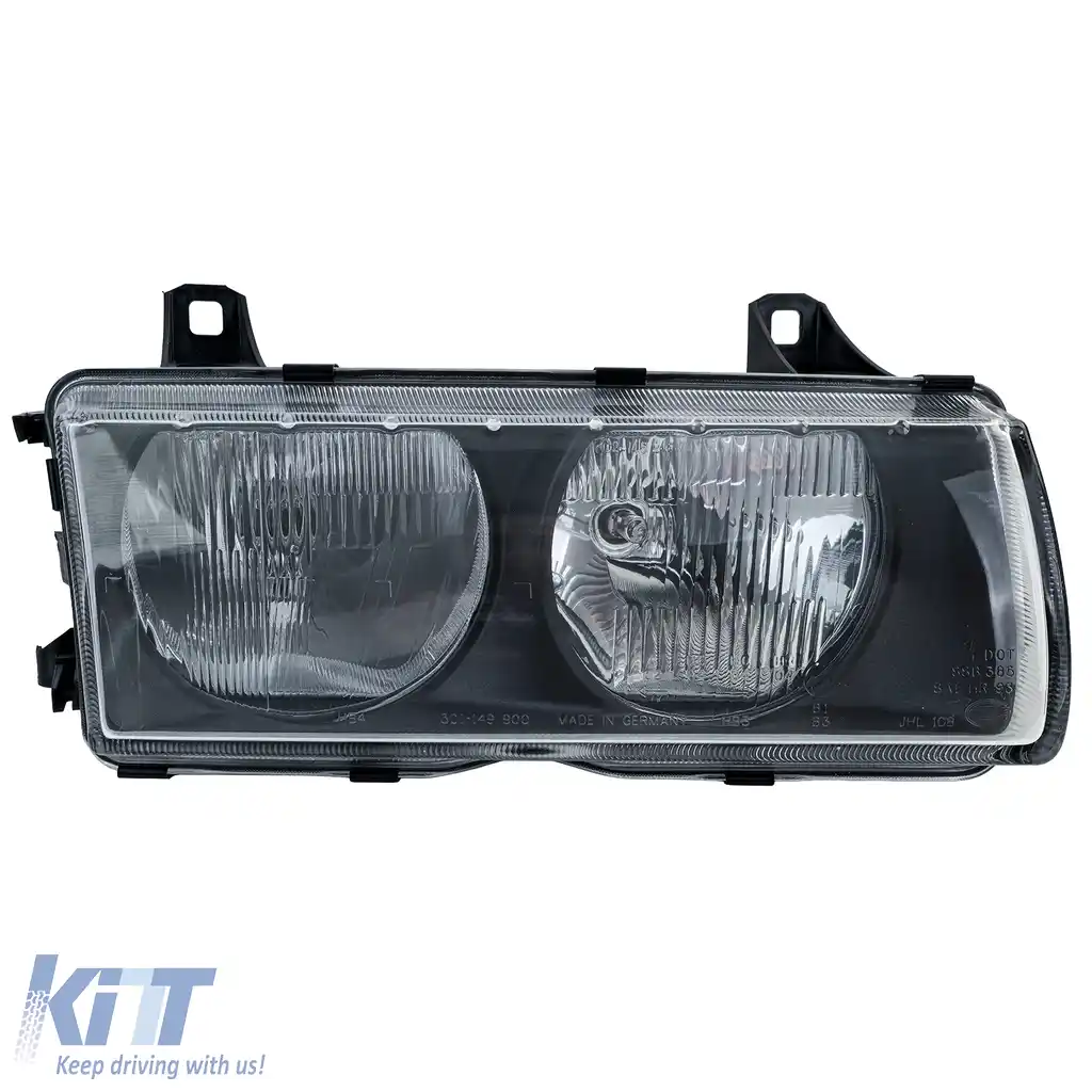 Far HELLA dreapta 1AJ007143-101 HB3/HB4 potrivit pentru BMW E36 Compact 1993-2000-image-6210450