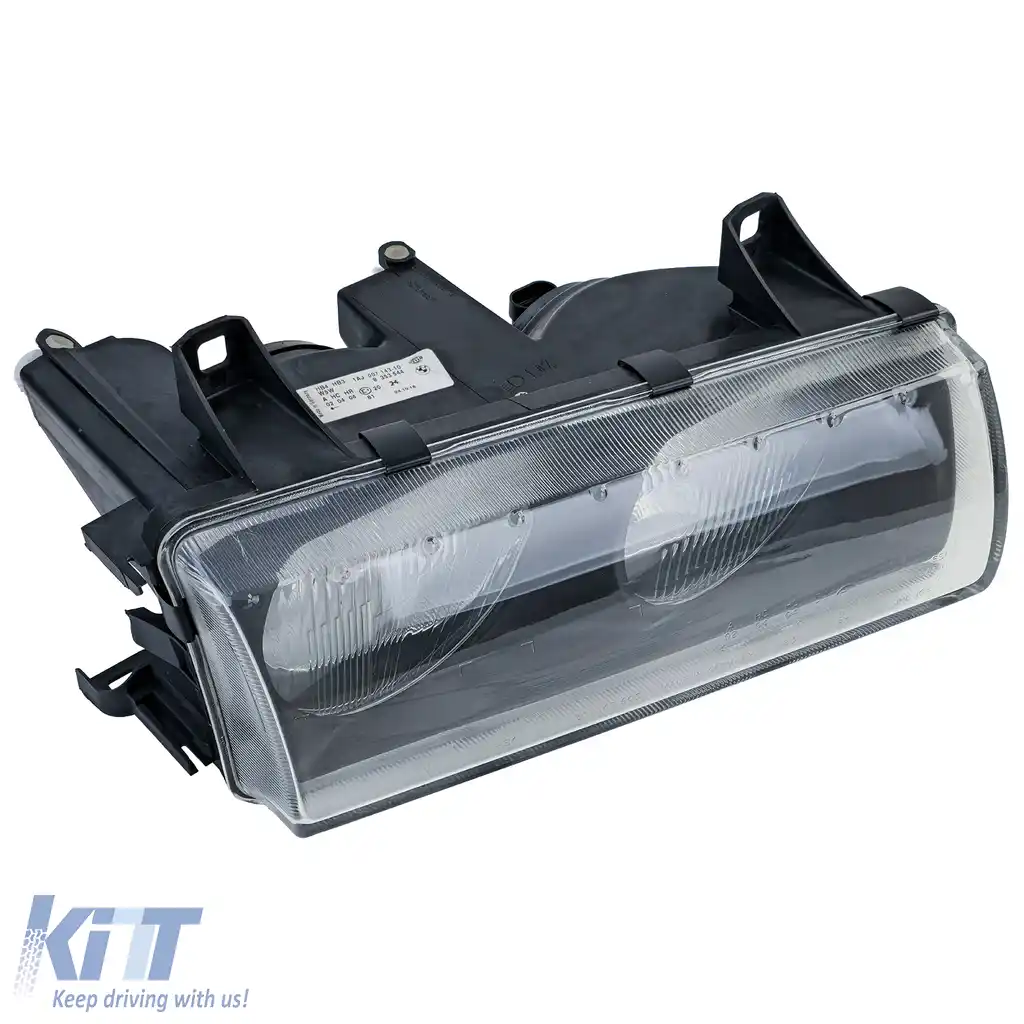 Far HELLA dreapta 1AJ007143-101 HB3/HB4 potrivit pentru BMW E36 Compact 1993-2000-image-6210454