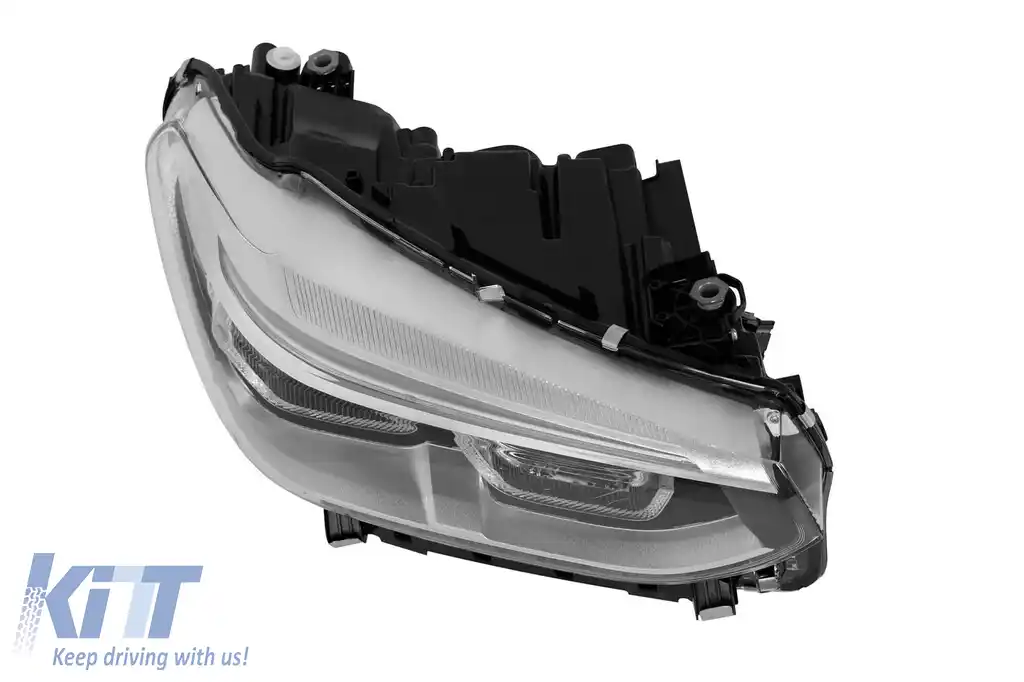 Far LED adaptiv drept pentru BMW X3 G01 2017-2020 cu bază neagră-image-6256886