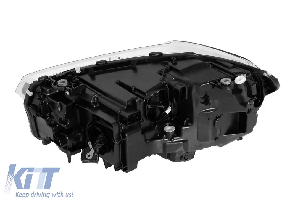 Far LED adaptiv drept pentru BMW X3 G01 2017-2020 cu bază neagră-image-6256887