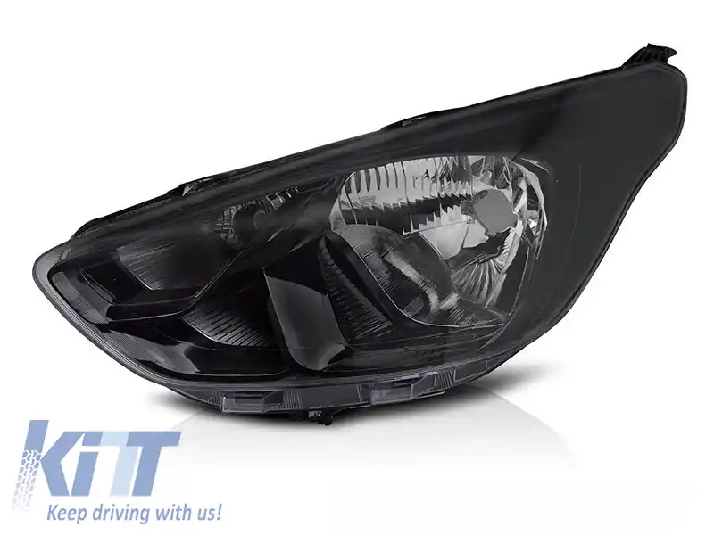 Far reflector stâng potrivit pentru Ford Ka+ 2018-2020 cu bază neagră