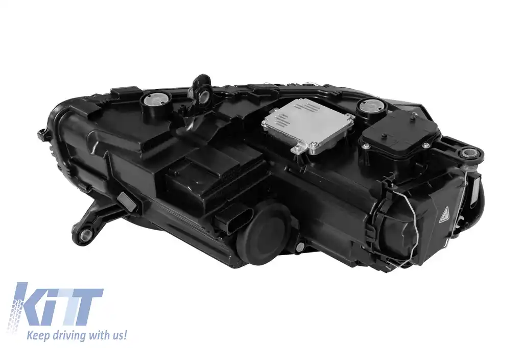 Far stâng adaptiv Xenon potrivit pentru Volkswagen Passat B7 sedan, break 2010-2014 cu bază crom/neagră-image-6256835