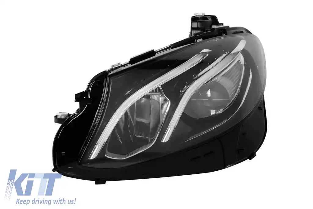 Far stâng LED static, potrivit pentru Mercedes E-class W213 sedan, S213 break 2016-2019