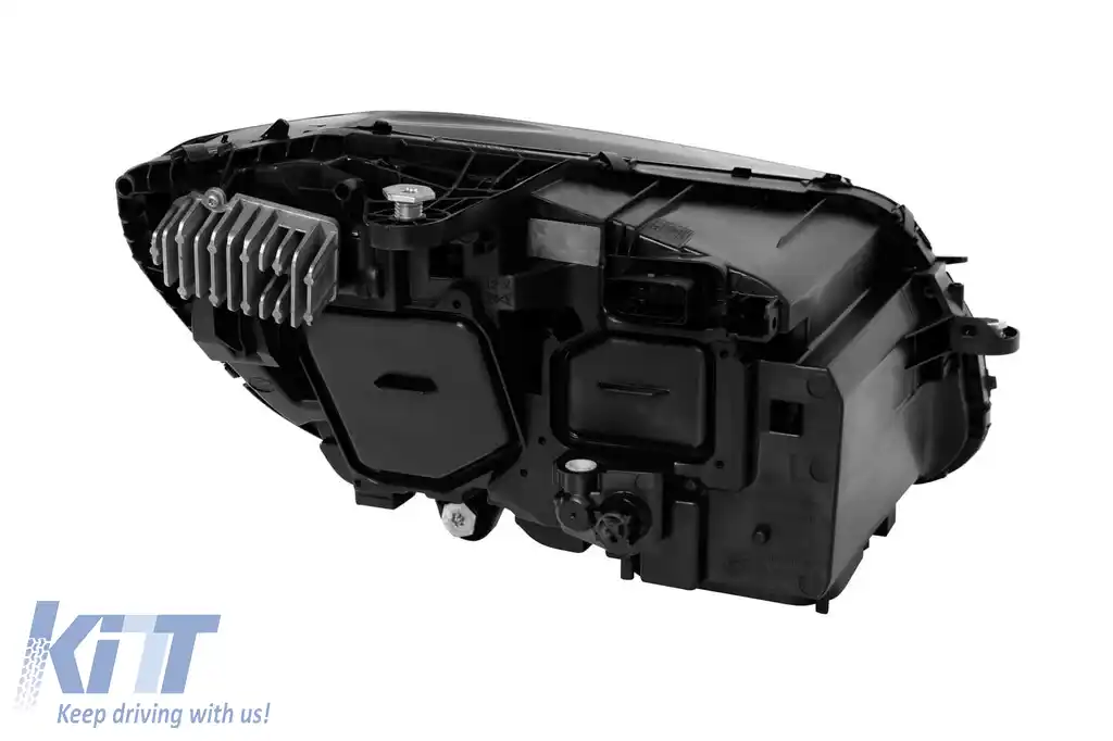 Far stâng LED static potrivit pentru Mercedes C-class W205 sedan, S205 break 2014-2018-image-6256932