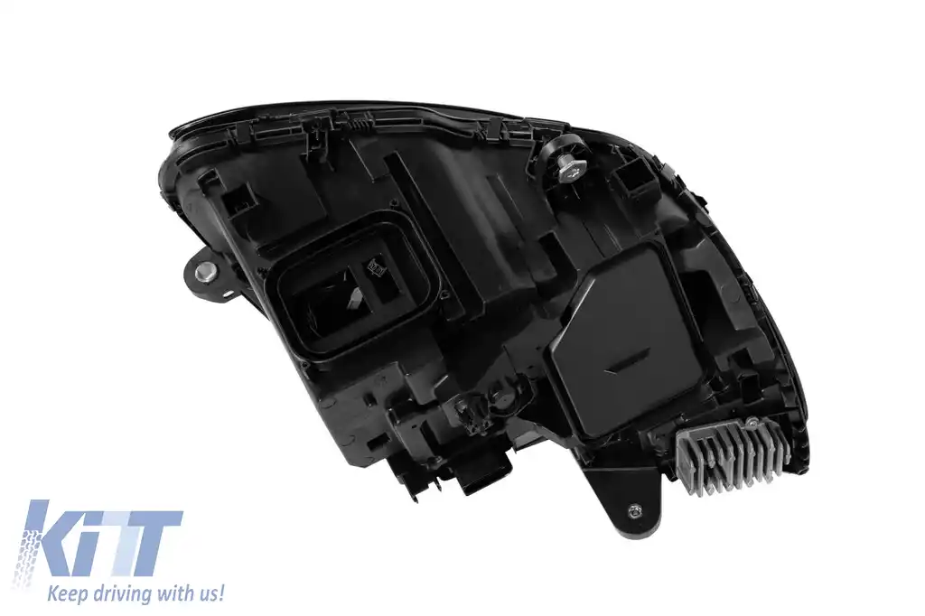 Far stâng LED static potrivit pentru Mercedes C-class W205 sedan, S205 break 2014-2018-image-6256933