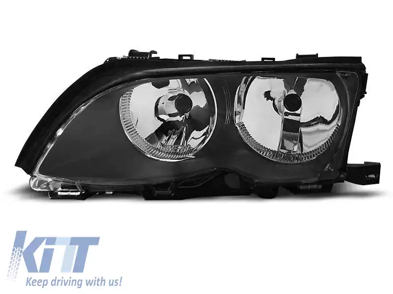 Far stâng reflector potrivit pentru BMW 3 E46 09.2001-03.2005 sedan/combinate