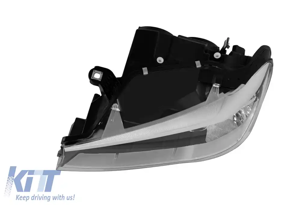 Far stâng xenon potrivit pentru BMW X3 F25 LCI 2014-2017 cu bază neagră-image-6256856