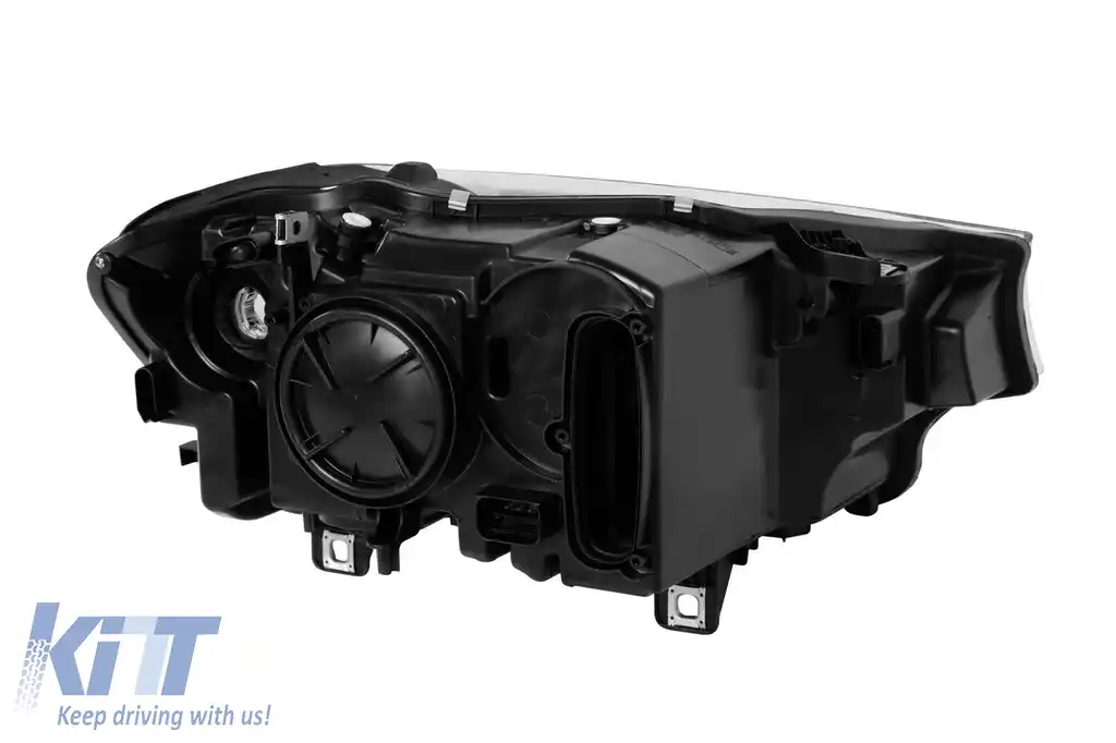 Far stâng xenon potrivit pentru BMW X3 F25 LCI 2014-2017 cu bază neagră-image-6256858