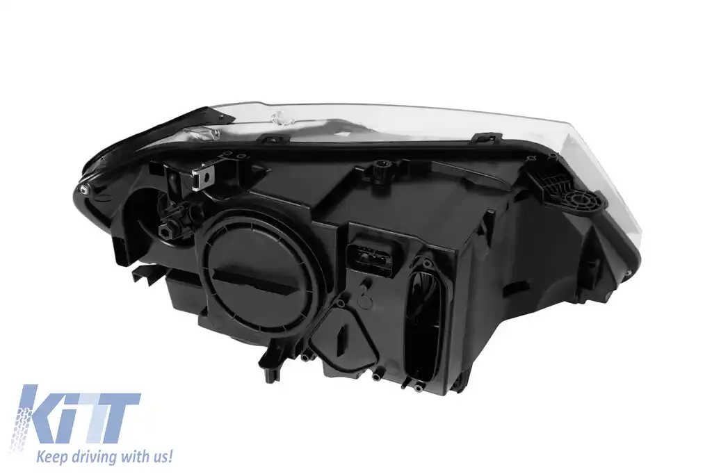 Far stâng xenon potrivit pentru BMW X3 F25 2010-2013 cu bază neagră-image-6256845