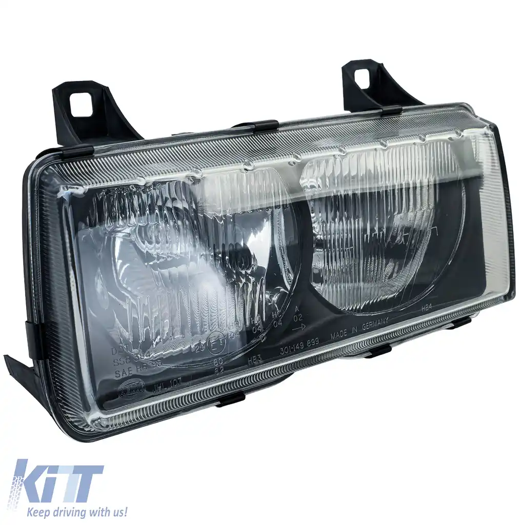 Far stânga HELLA 1AJ007143-091 HB3/HB4 potrivit pentru BMW E36 Compact 1993-2000-image-6209162
