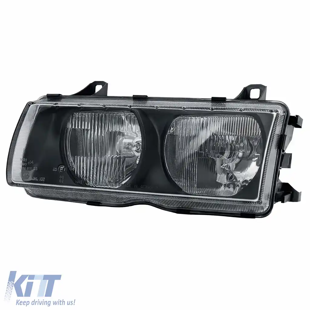 Far stânga HELLA 1AJ007143-091 HB3/HB4 potrivit pentru BMW E36 Compact 1993-2000-image-6209167