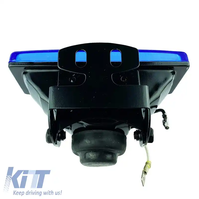 Far Universal 126x46mm H3 12 Volți 55 Watt LA-V127 Albastru 2 Buc.-image-6306158