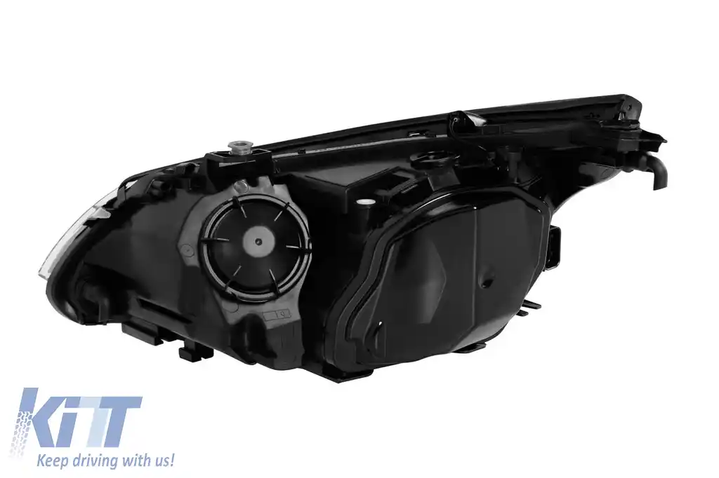 Far xenon drept potrivit pentru BMW Seria 5 E60 sedan, E61 break 2008-2010 cu bază neagră-image-6256815