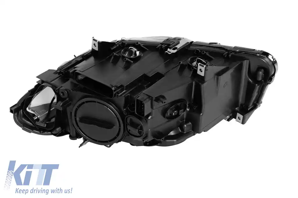 Far xenon drept potrivit pentru BMW Seria 5 F10 sedan, F11 break 2010-2013 cu bază neagră-image-6256829