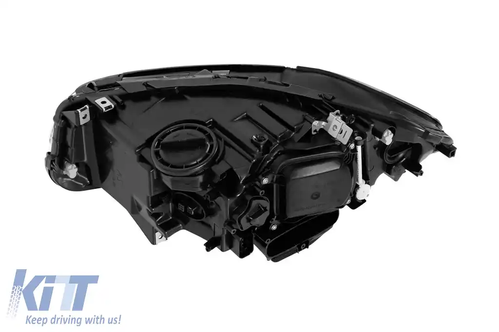 Far xenon drept potrivit pentru BMW Seria 5 F10 sedan, F11 break 2014-2017 cu bază neagră-image-6256875