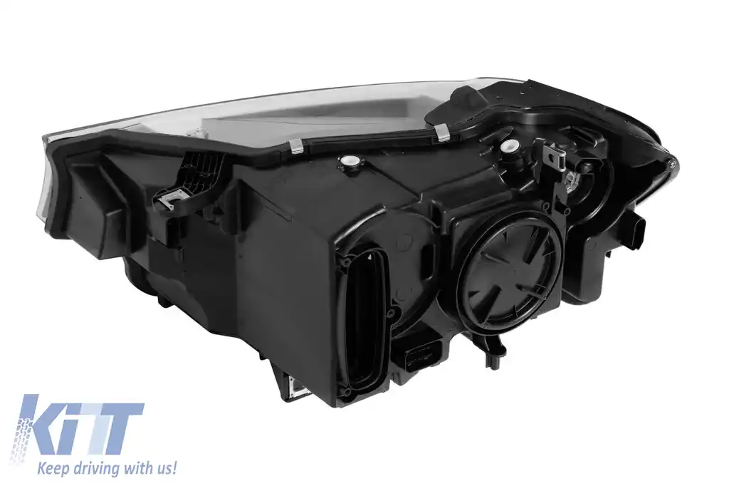 Far xenon drept potrivit pentru BMW X3 F25 LCI 2014-2017 cu bază neagră-image-6256863